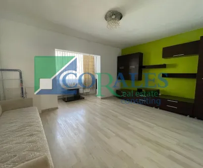 Et. 3. AP cu 1 Camera, deco, 4 ap/nivel, model mare,  balcon. Mobilat si Utilat